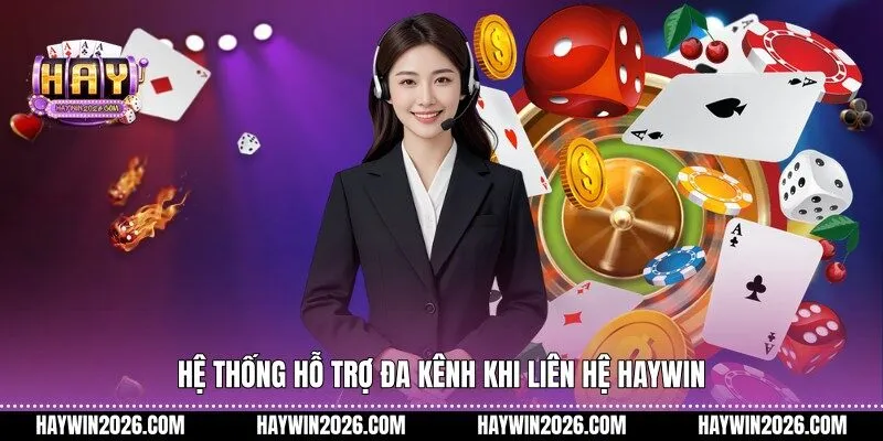 Hệ thống hỗ trợ đa kênh khi liên hệ Haywin