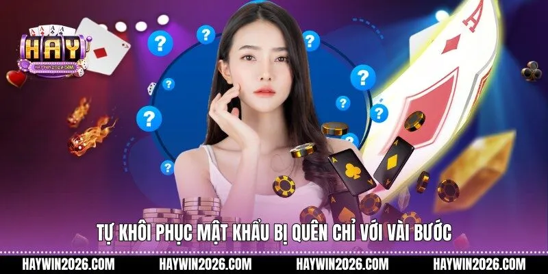 Tự khôi phục mật khẩu bị quên chỉ với vài bước